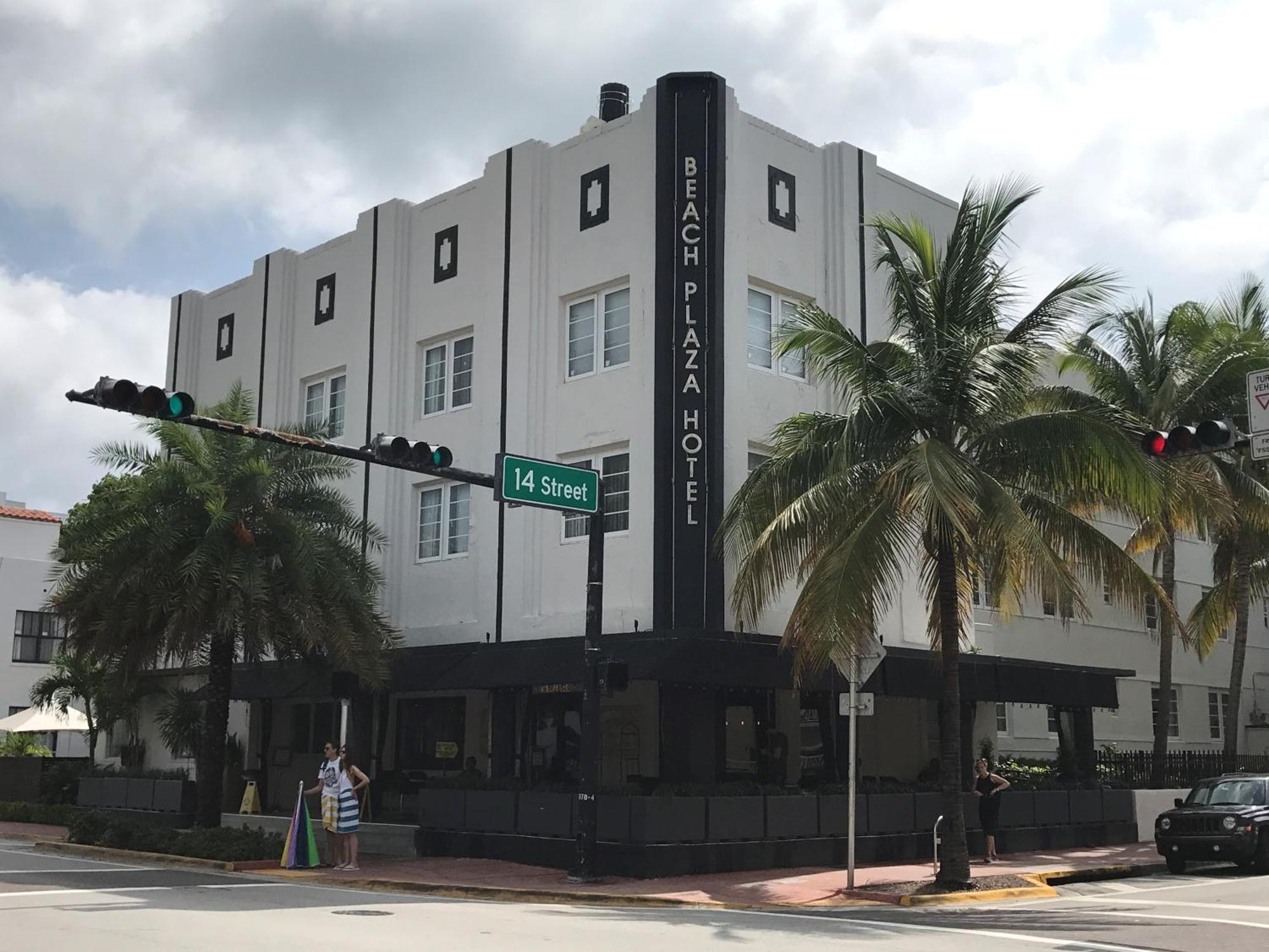 South Beach Plaza Hotel Miami Beach Exteriör bild