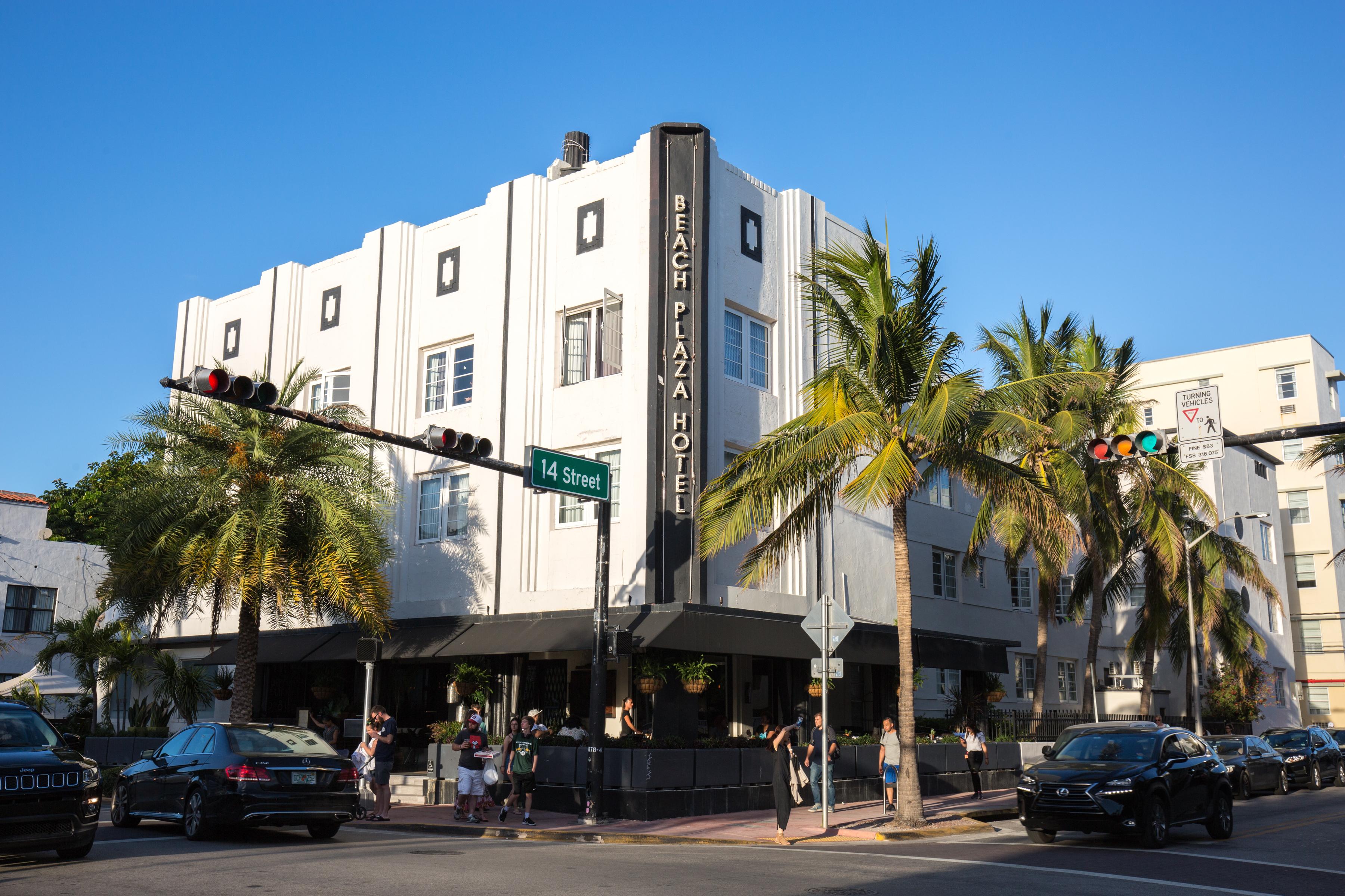 South Beach Plaza Hotel Miami Beach Exteriör bild