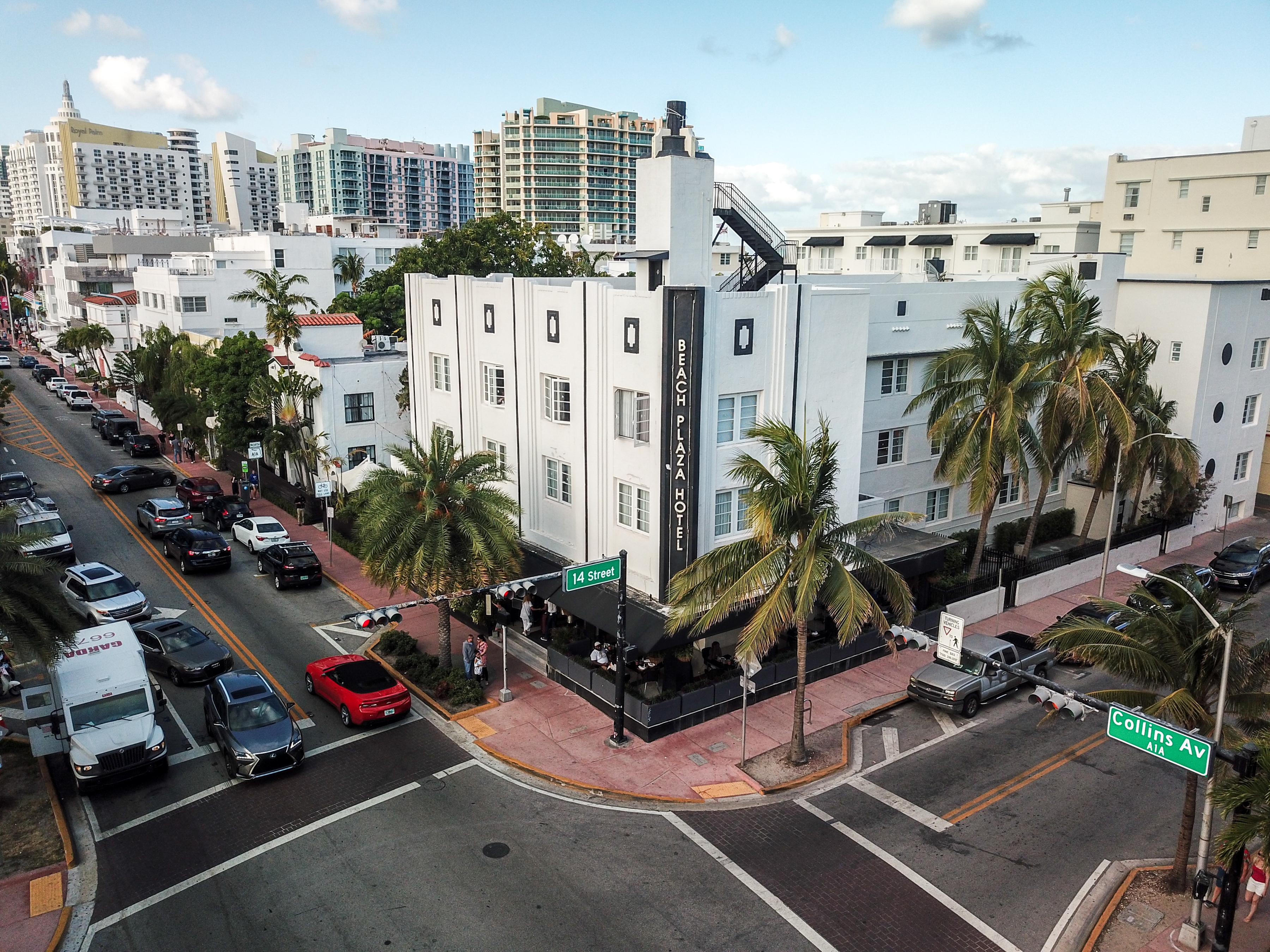 South Beach Plaza Hotel Miami Beach Exteriör bild